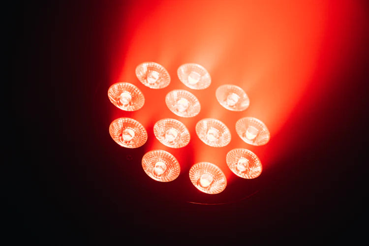 EVENT LIGHTING PAR12X8L - Indoor Lite Par with 12 x 8W RGBW LEDs