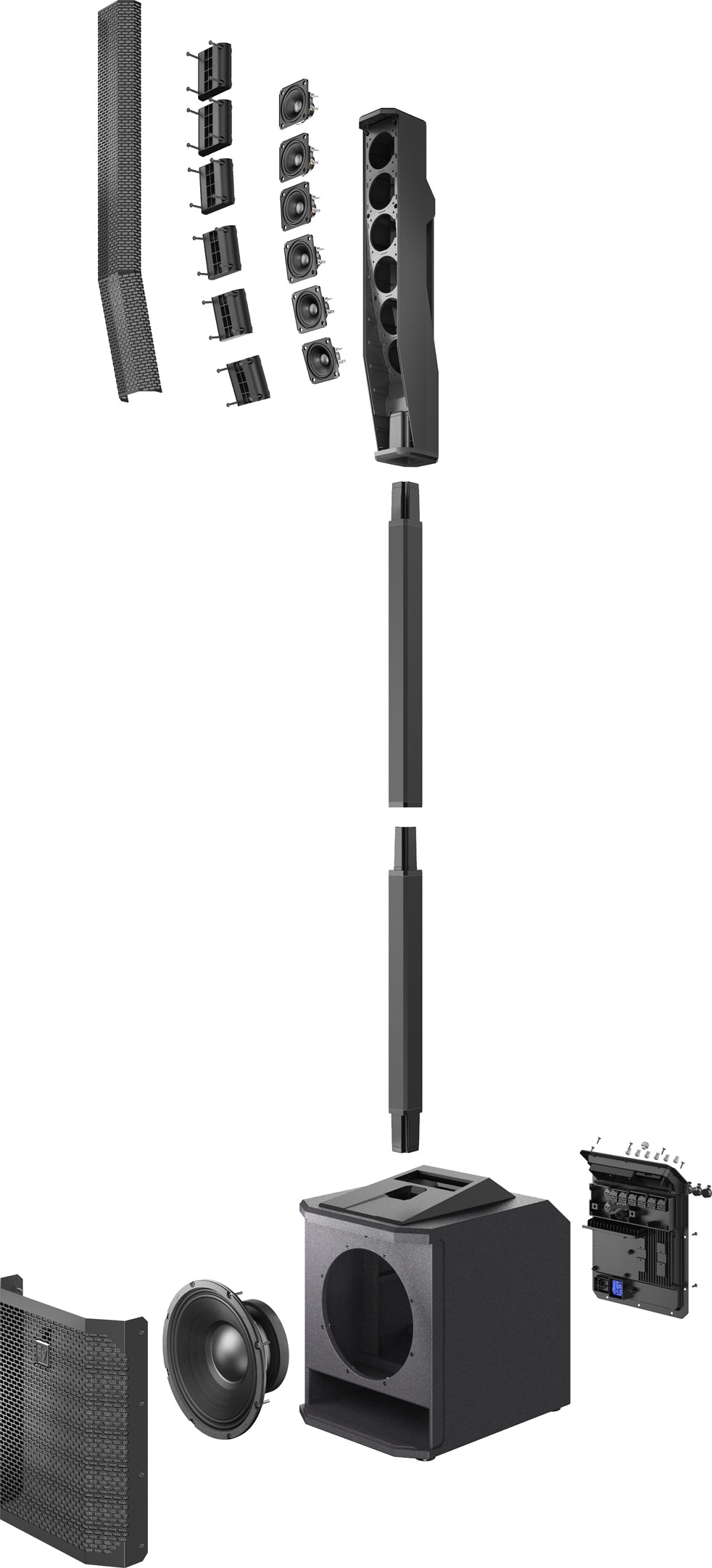 EV EVOLVE 30M Portable Powered Column System
