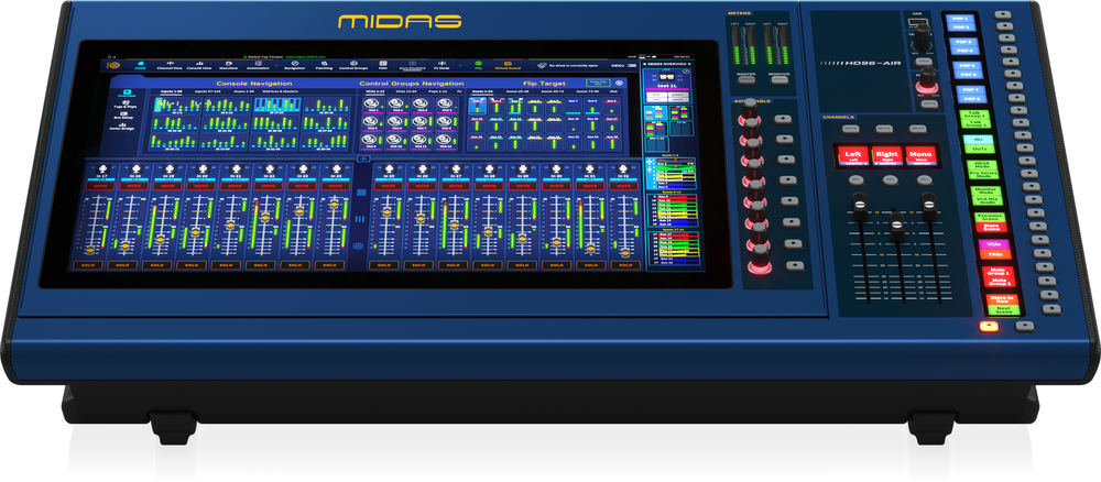 Midas HD96-AIR-CC-IP alternate front view