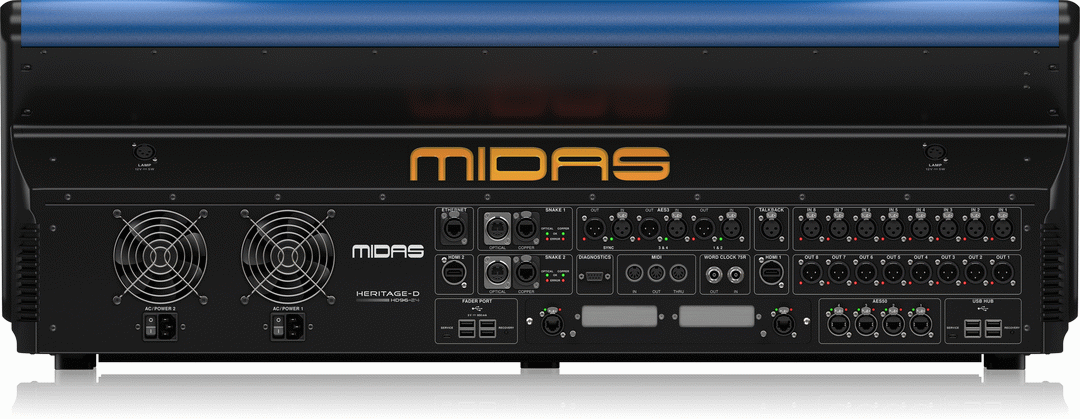 Midas Heritage HD96-24 TP alternate touring package view