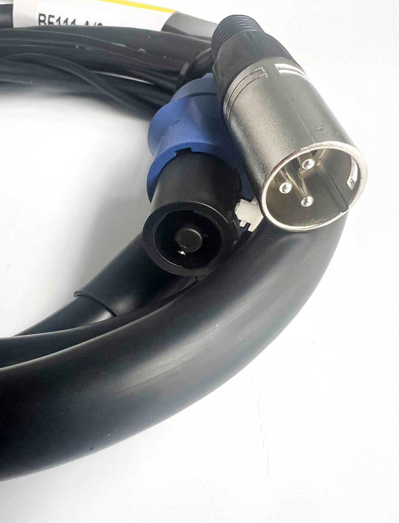 Powercon REAN Signal Audio 3pin XLR combo cable 1m