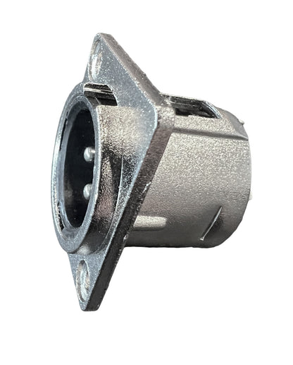 3pin XLR connector, male chassis NYGXLR044
