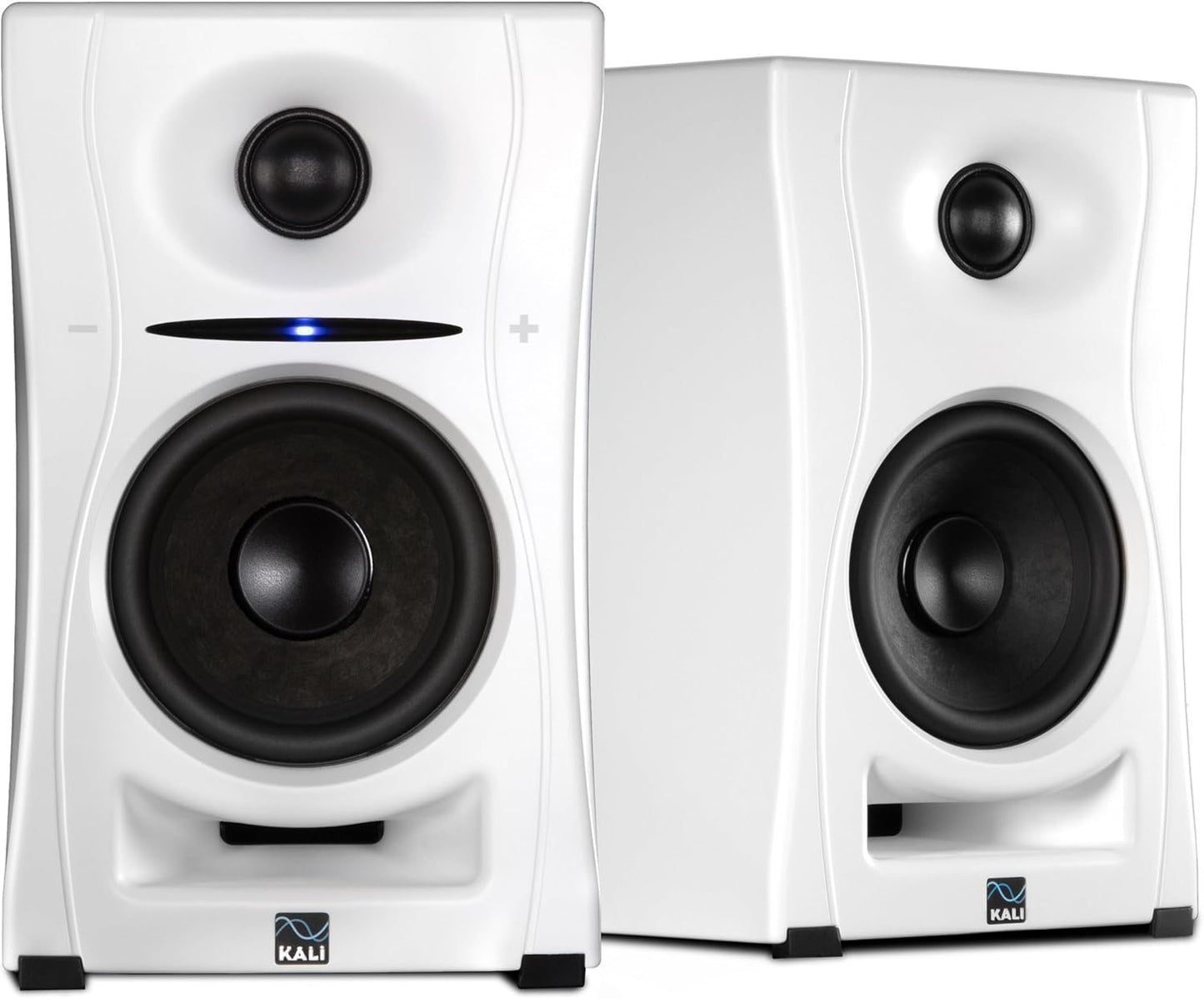 Kali Audio LP-UNF White 2-Way Studio Monitors 4"+1". Bluetooth Onboard PAIR