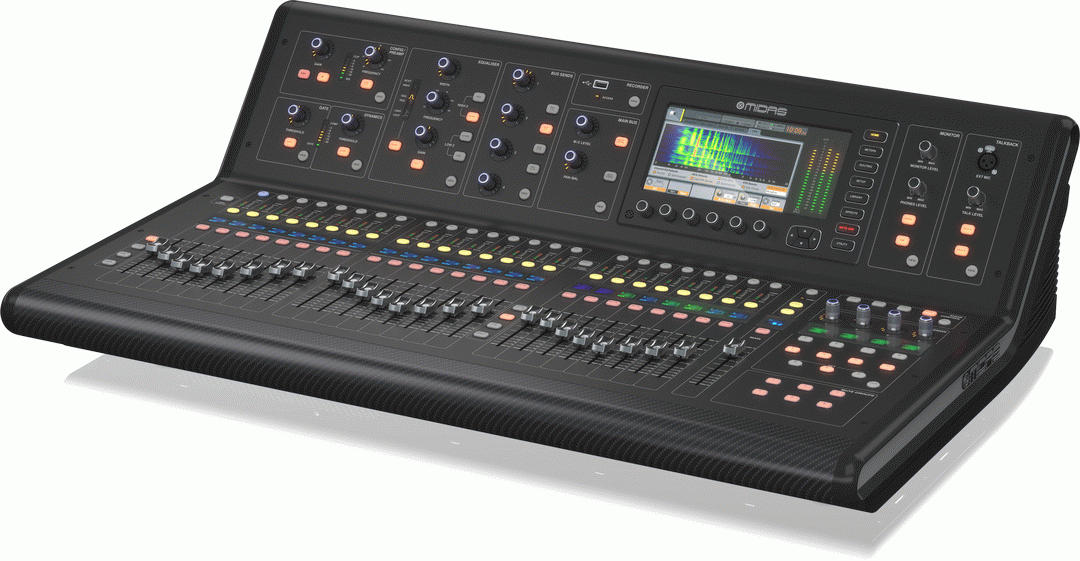 Midas M32 LIVE alternate angled view