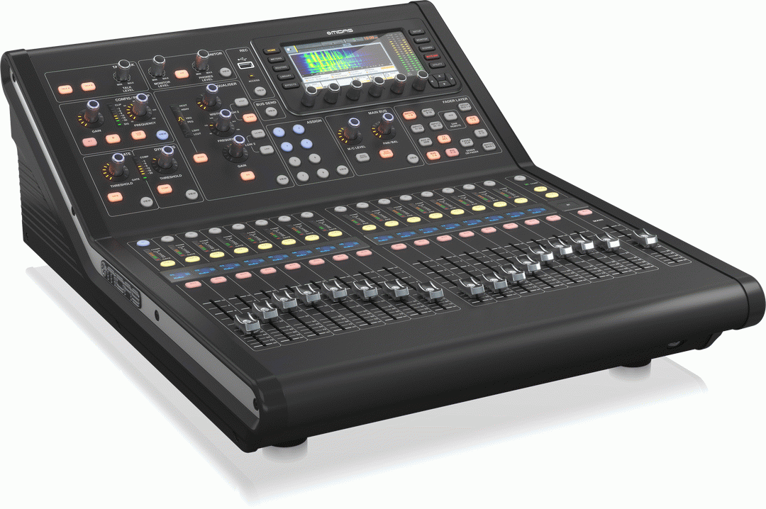 Midas M32R LIVE angled view