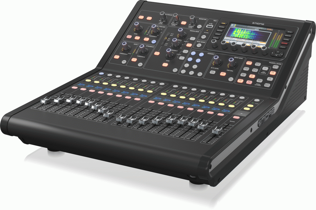 Midas M32R LIVE alternate angled view