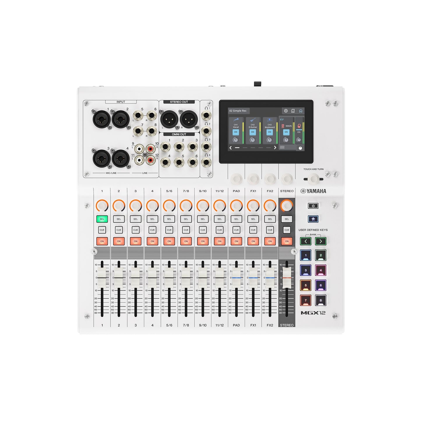 Yamaha MGX12 digital mixer