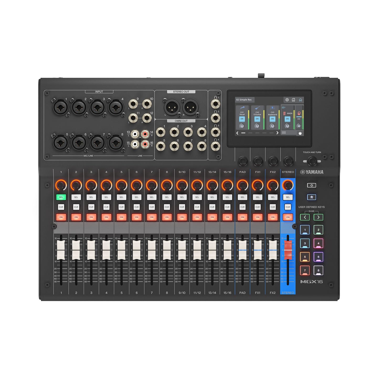 Yamaha MGX16 digital mixer