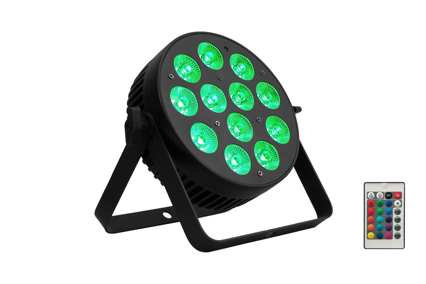 EVENT LIGHTING PAR12X8L - Indoor Lite Par with 12 x 8W RGBW LEDs