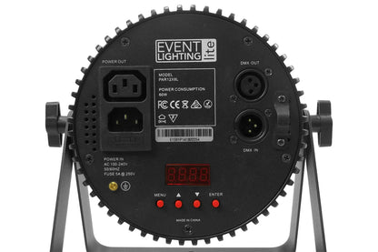 EVENT LIGHTING PAR12X8L - Indoor Lite Par with 12 x 8W RGBW LEDs