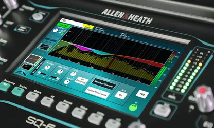 Allen & Heath SQ-5 48 Channel / 36 Bus / 17 Fader Digital Mixer