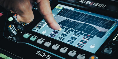 Allen & Heath SQ-5 48 Channel / 36 Bus / 17 Fader Digital Mixer