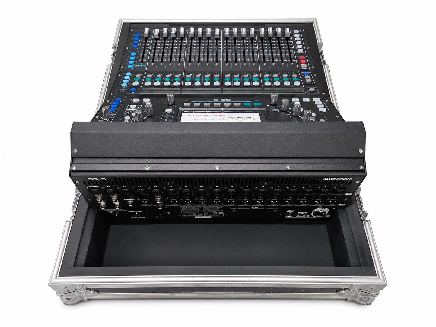 Allen & Heath SQ5, SQ5+, QU5 or Qu5+ mixer flight case