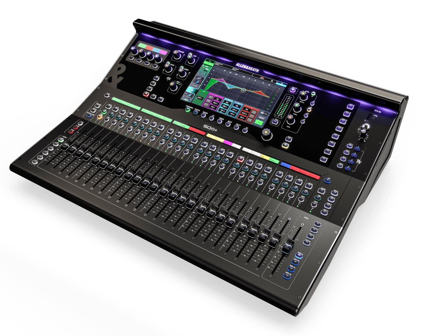 Allen & Heath SQ6+ 48 Channel / 44 Bus / 25 Fader Digital Mixer with RackUltra FX