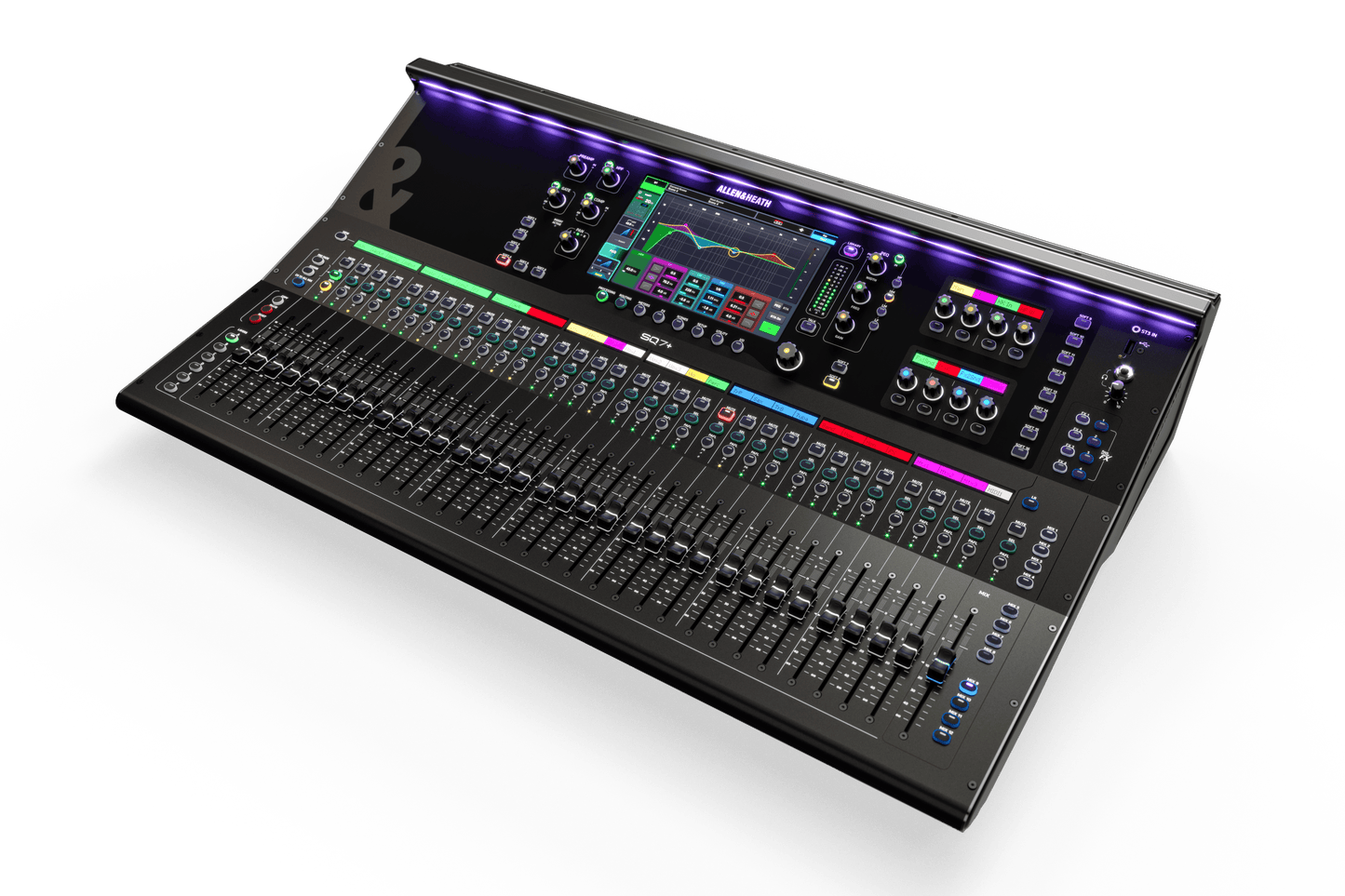 Allen & Heath SQ7+ 48 Channel / 44 Bus / 33 Fader Digital Mixer with RackUltra FX