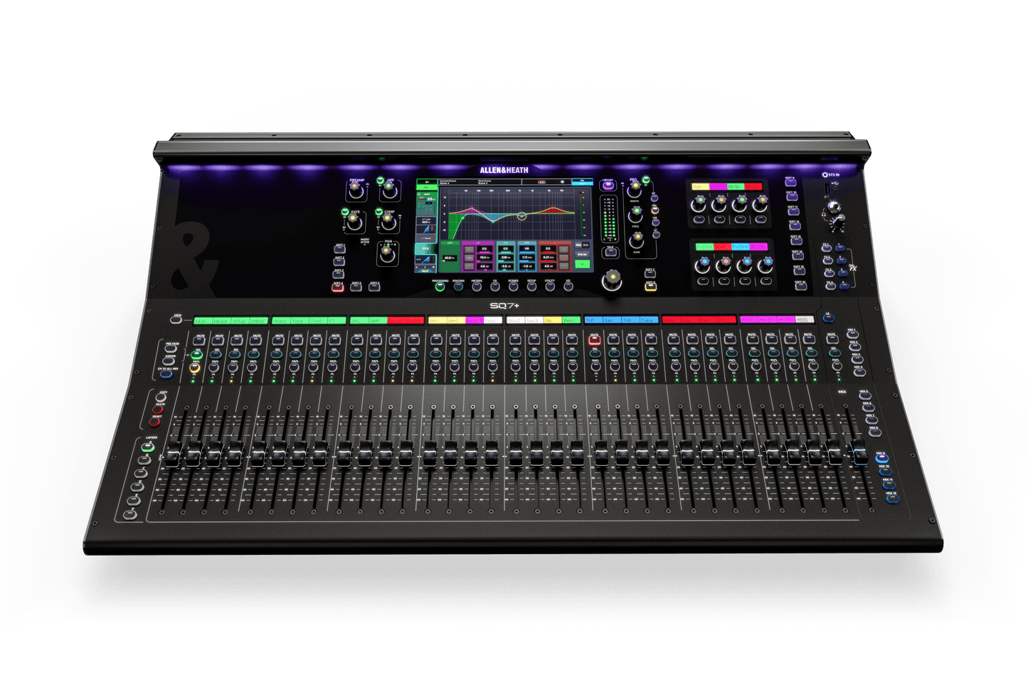 Allen & Heath SQ7+ 48 Channel / 44 Bus / 33 Fader Digital Mixer with RackUltra FX