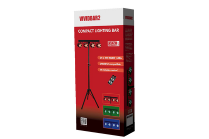 EVENT LIGHTING VIVIDBAR2 - 24 x 4W RGBW LED Lighting Bar