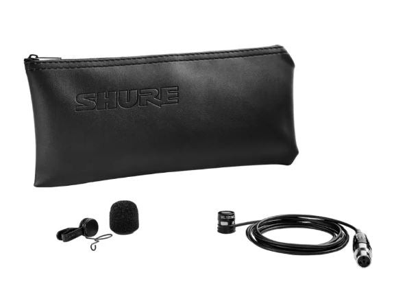 SHURE WL185M CARDIOID LAVALIER CONDENSER MICROPHONE