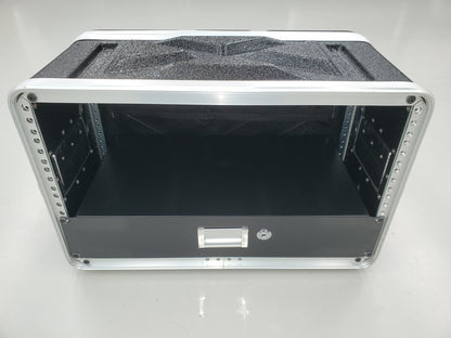 ABS 4RU 19"  shallow / effects case with 2RU draw