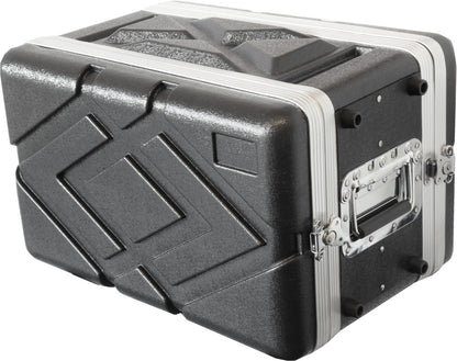ABS 6RU 19"  shallow / effects case with 2RU draw
