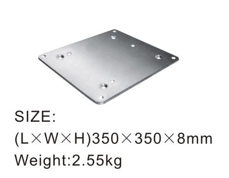 Box Truss stand - box truss Moving head stand package, 900mm base plate