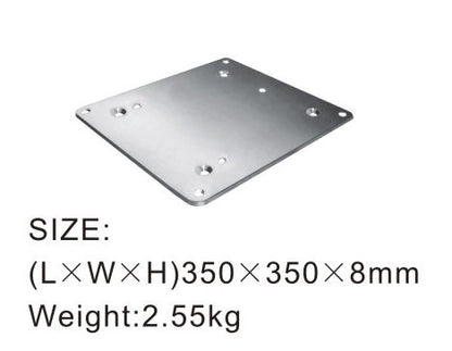 Box Truss stand - box truss Moving head stand package, 900mm base plate