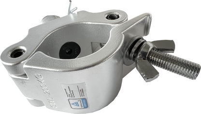 Clamp - 50mm SIDE ENTRY clamp with half conical coupler 200kg