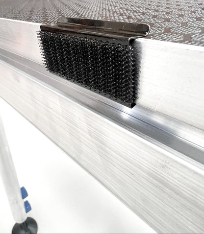 100cm high box pleat stage skirting with Hook & Loop Fastener / price per meter