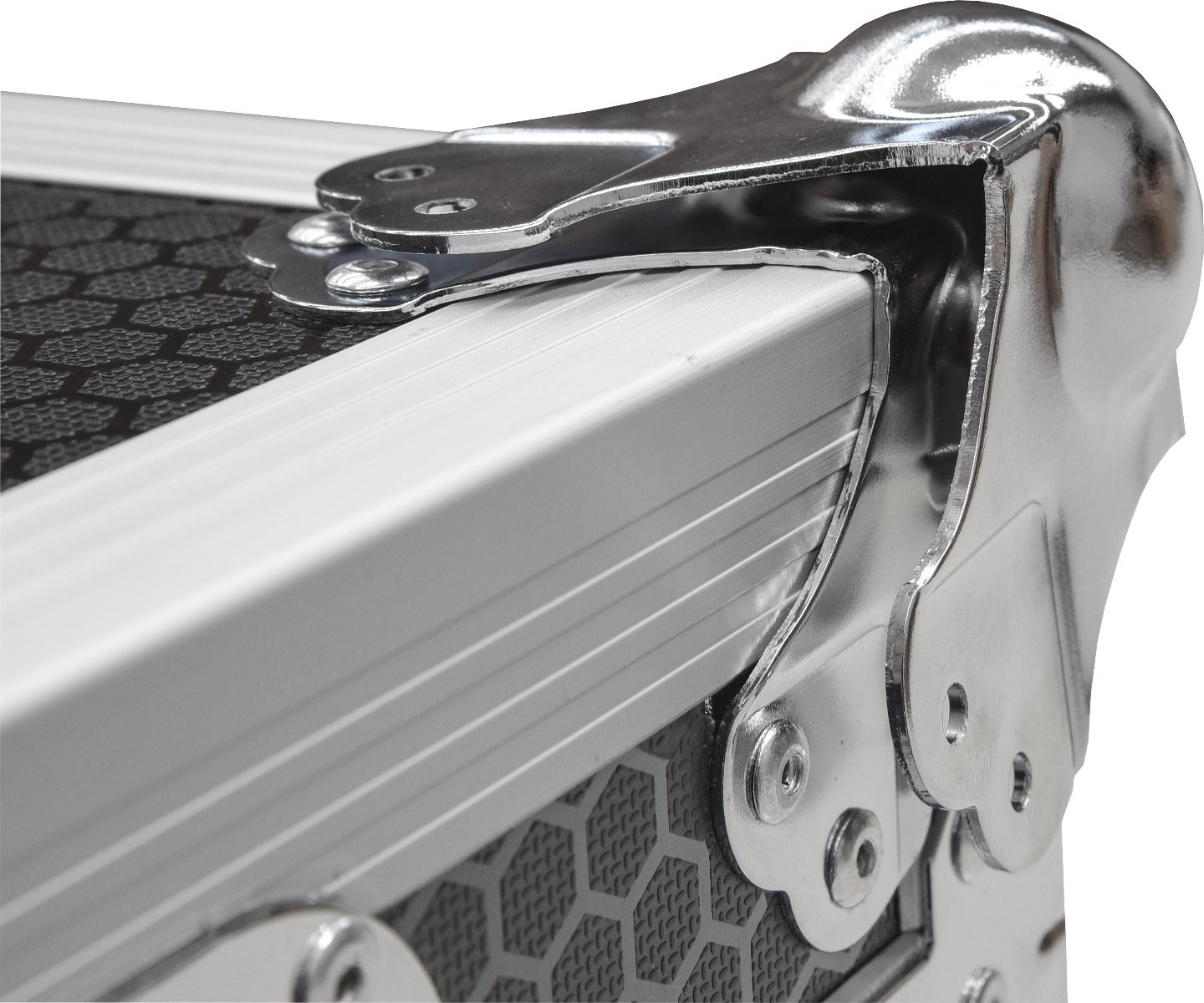 Large Ball Corners Zinc Chrome For Road Flight Case X 8 - HEAVY DUTY 2mm Steel