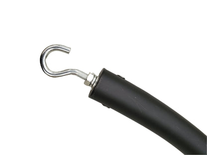Curved cross bar 60 x 90cm with hook BLACK or WHITE