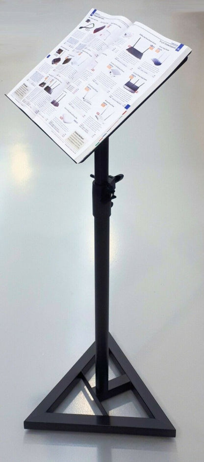 Portable Menu Holder Guestbook School Speaking Stand Podium Lectern (no additional tray)