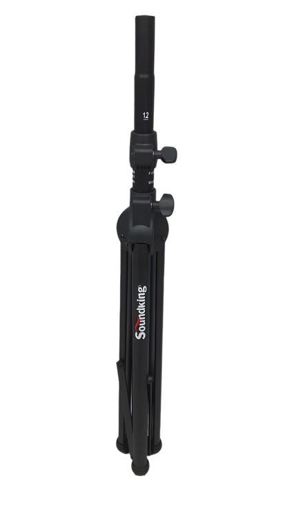 2X SOUNDKING SB309 SPEAKER STAND WITH LIFT ASSITANCE / GAS LIFT WITH CARRY BAG