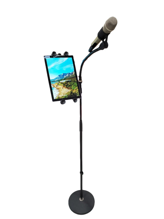 SOUNDKING DD053B MICROPHONE STAND WITH iPAD HOLDER AND ADJUSTABLE GOOSENECK