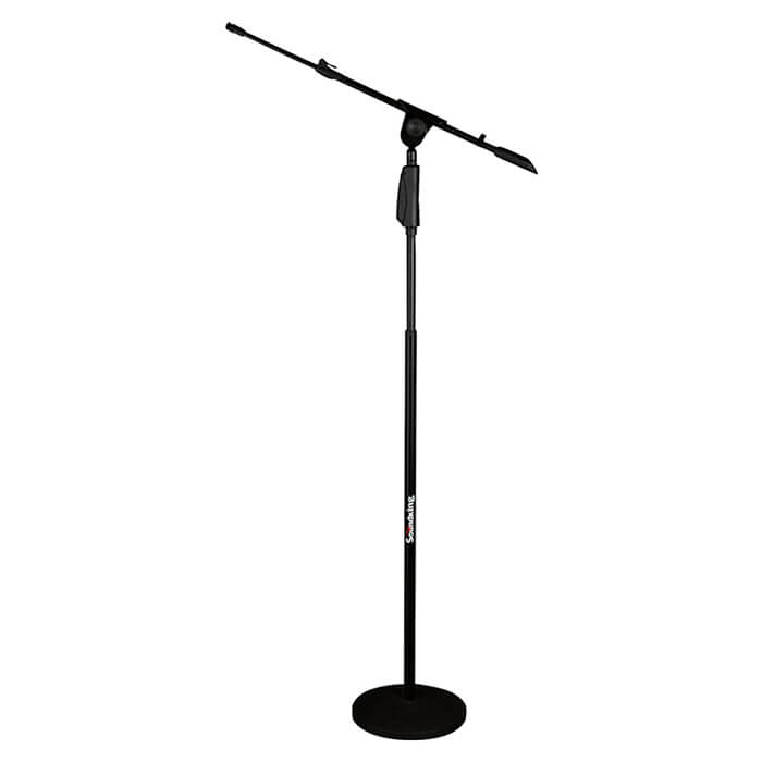 Soundking DD129B microphone boom stand with round base
