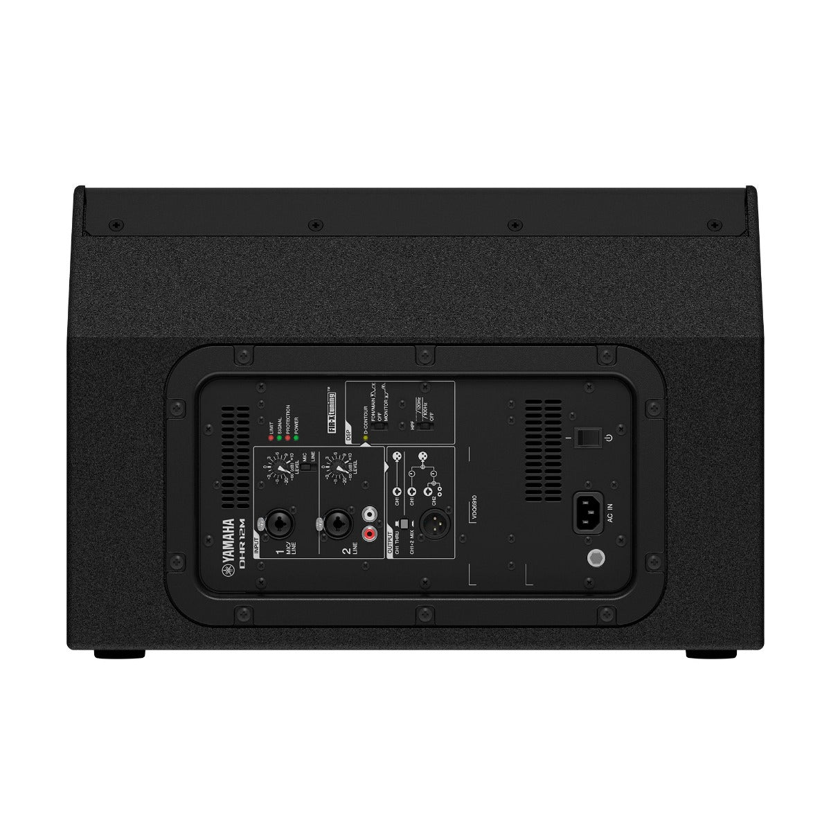 Yamaha DHR12M 12" 2-Way Bi-Amp Powered Speaker / Monitor 465W RMS - plywood cabinet