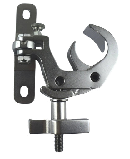 Aluminium wall / ceiling mount pivot bracket fits 48-51mm pipe SWL150kg