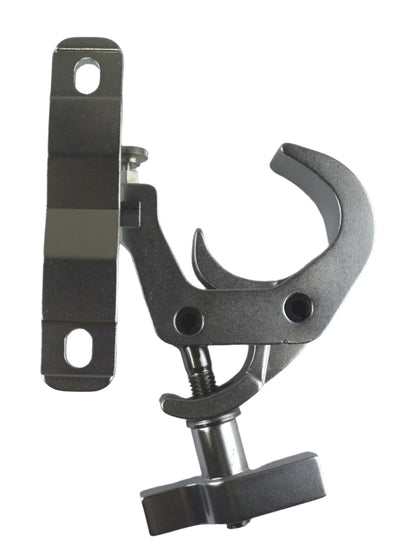 Aluminium wall / ceiling mount pivot bracket fits 48-51mm pipe SWL150kg
