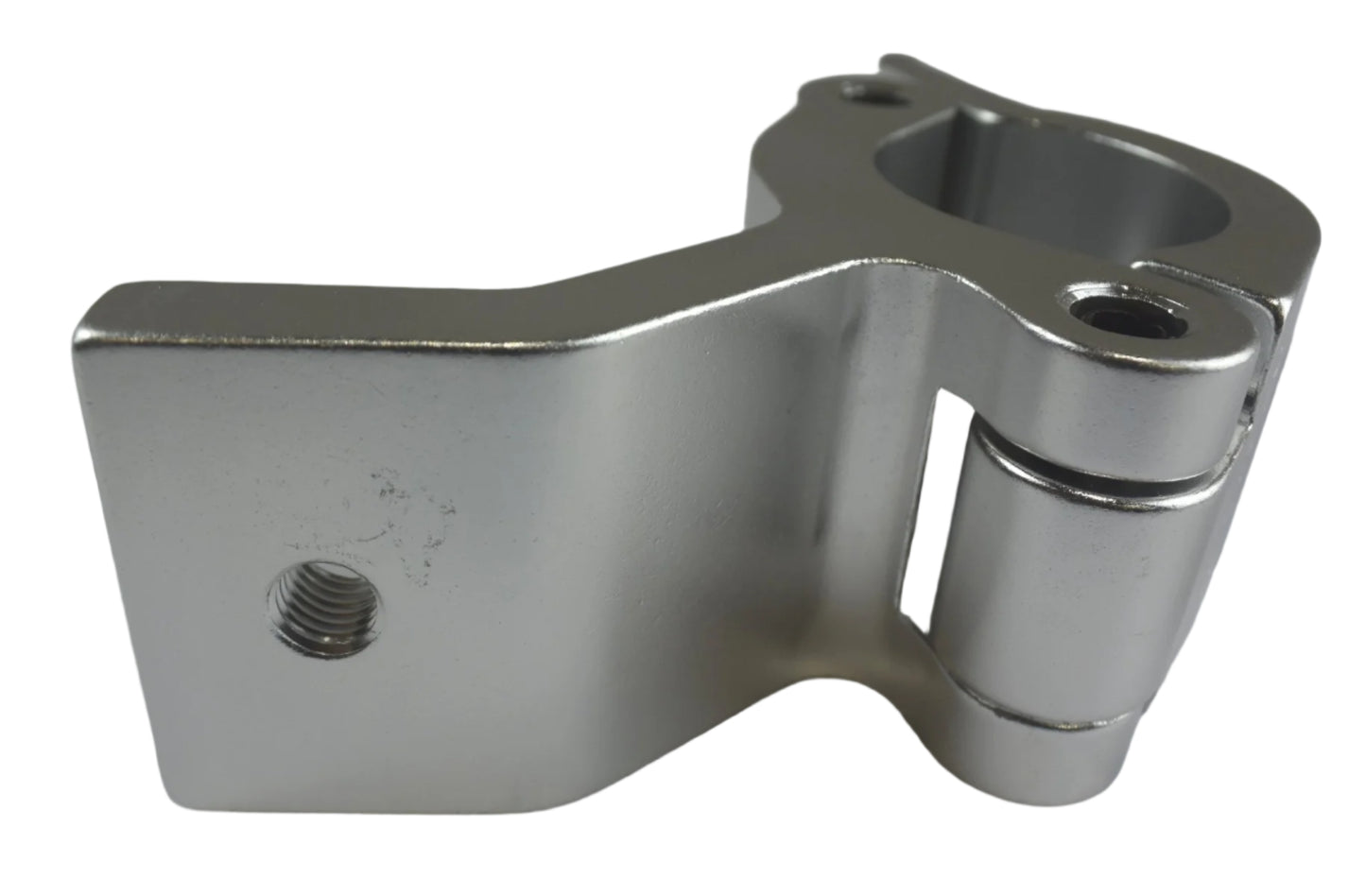 Aluminium wall / ceiling mount  bracket fits 48-51mm pipe 83deg SWL300g