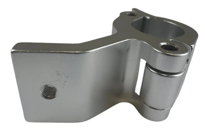 Aluminium wall / ceiling mount  bracket fits 48-51mm pipe 83deg SWL300g