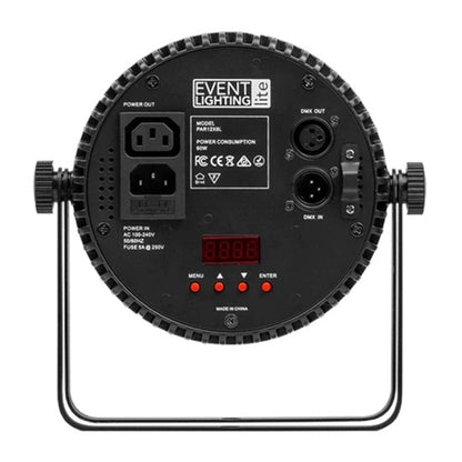 PAR12X8L - PRO PAR 12 X 8W RGBW WITH IR REMOTE