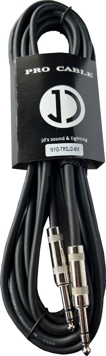 TRS Stereo Cable TRSJ2 6M