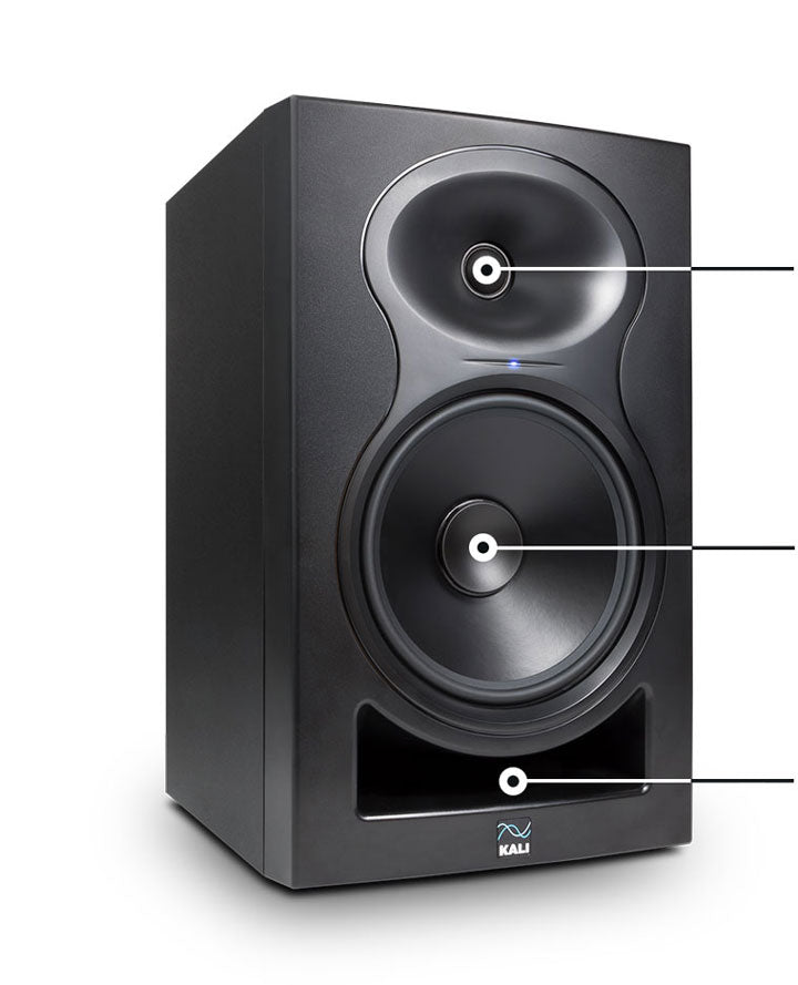 KALI AUDIO LP-6 6.5" 2ND WAVE 2-WAY ACTIVE STUDIO MONITOR (EACH) BLACK