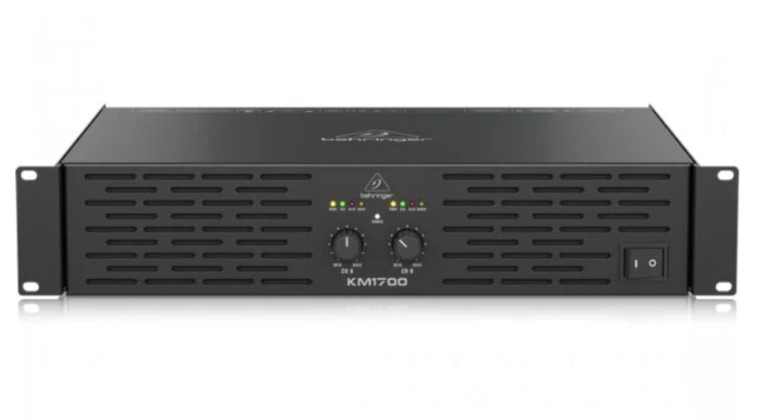 Behringer KM1700 Power Amp Stereo Amplifier 2x800 Watts into 4 Ohms