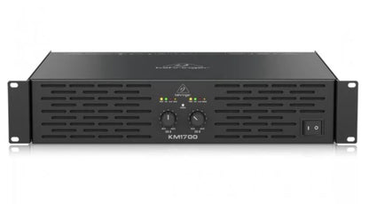 Behringer KM1700 Power Amp Stereo Amplifier 2x800 Watts into 4 Ohms