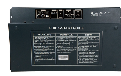Event Lighting KONTROL48 - 48 Channel DMX controller