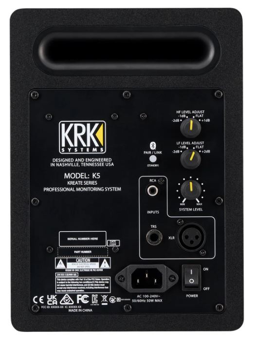 KRK Kreate 5 Powered Studio Monitor Speakers K5 (PAIR)