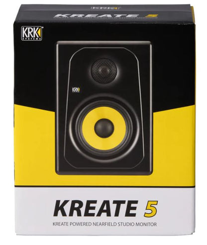 KRK Kreate 5 Powered Studio Monitor Speakers K5 (PAIR)