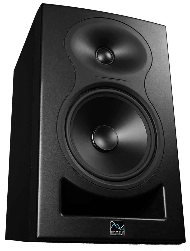 KALI AUDIO LP-8 2nd Wave 8" 2-WAY ACTIVE STUDIO MONITOR PAIR BLACK  WITH DB039 FLOOR STANDS