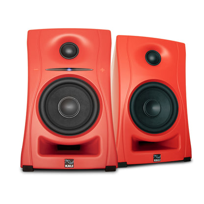 Kali Audio LP-UNF Red 2-Way Studio Monitors 4"+1". Bluetooth Onboard PAIR (Copy)