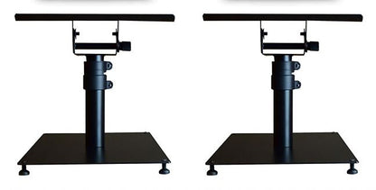 PAIR OF TABLE TOP MONITOR STAND WITH BASE PLATE